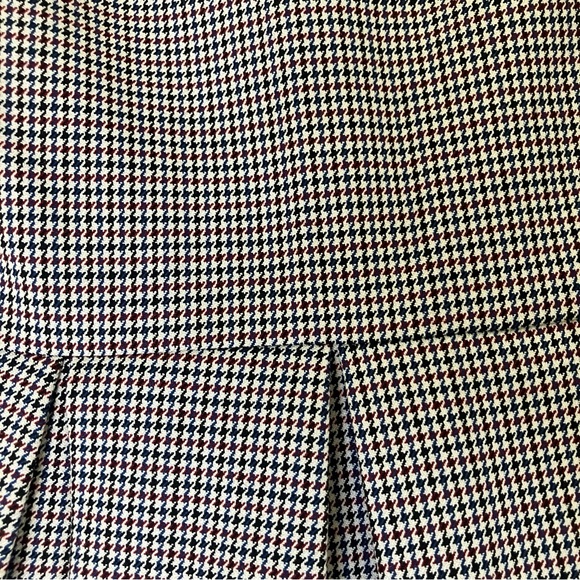 Aritzia Sunday Best Tartine mini houndstooth long sleeve dress - Picture 2 of 12